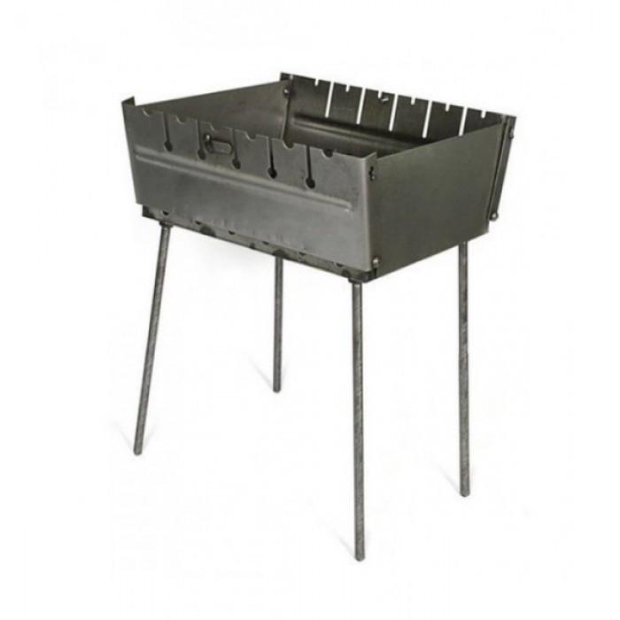 Раскладной мангал-чемодан Smoke House на 6 шампуров Раскладной мангал-чемодан Smoke House на 6 шампуров