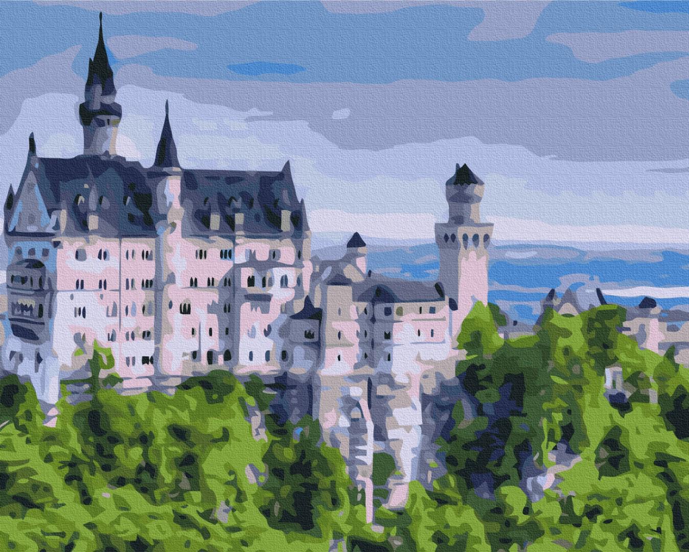 Картина по номерам Brushme Летний замок 40x50 см (BS51561)