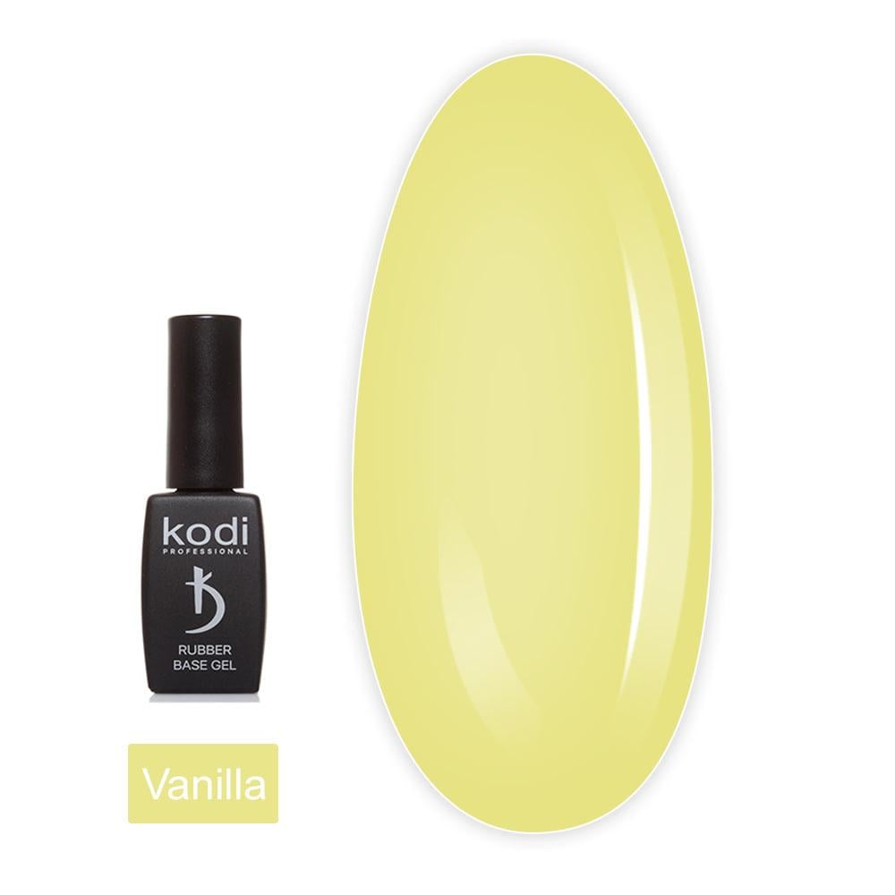 Базовое покрытие камуфлирующее Color Rubber Base Gel Vanilla 8 мл