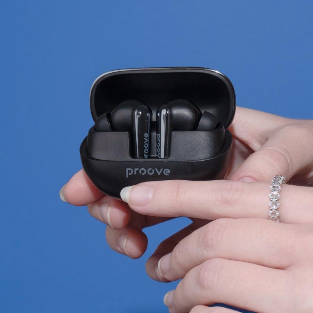 Наушники беспроводные Proove Blitz TWS with ANC Black - фото 6 Наушники беспроводные Proove Blitz TWS with ANC Black - фото 6