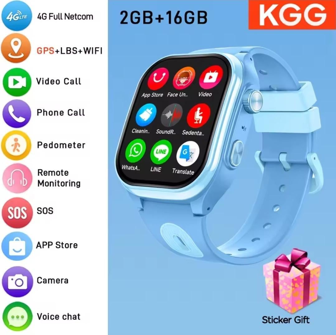 Смарт-часы детские 4smarts KGG 4G Розовый (32436738) - фото 3