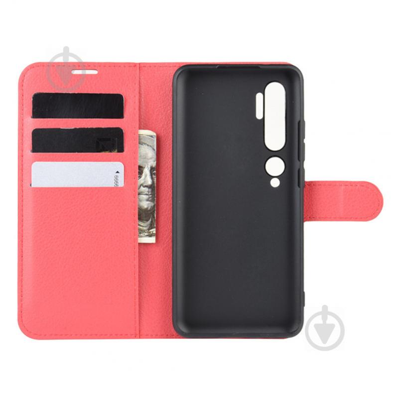 Чохол-книжка Litchie Wallet Xiaomi Mi Note 10 / Mi Note 10 Pro / CC9 Pro Red (hub_VPbu16490) - фото 3