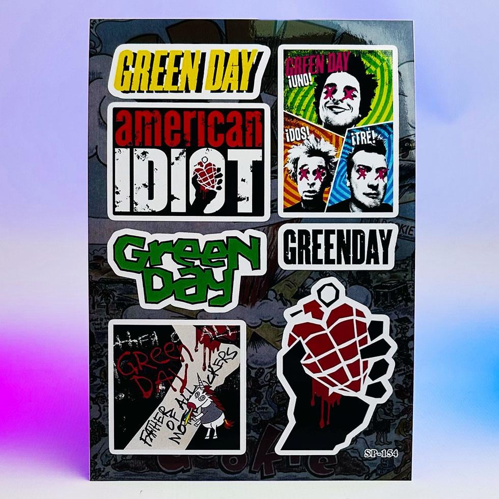 Стикер-пак Green Day SP-154 (00000000753)