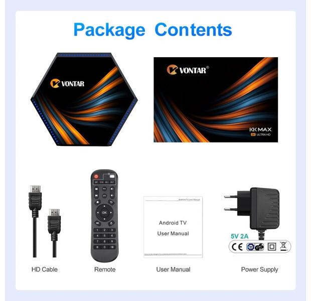 Смарт-ТБ Vontar KK MAX 4/32Gb - фото 2