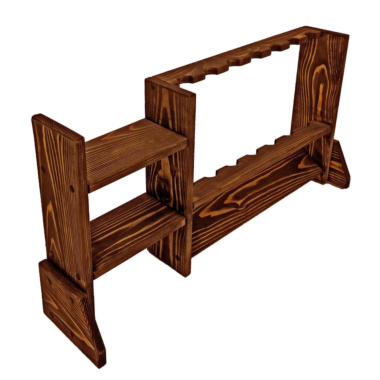 Органайзер для удочек из дерева Каспий 7 Латте (РЫБ-071516)