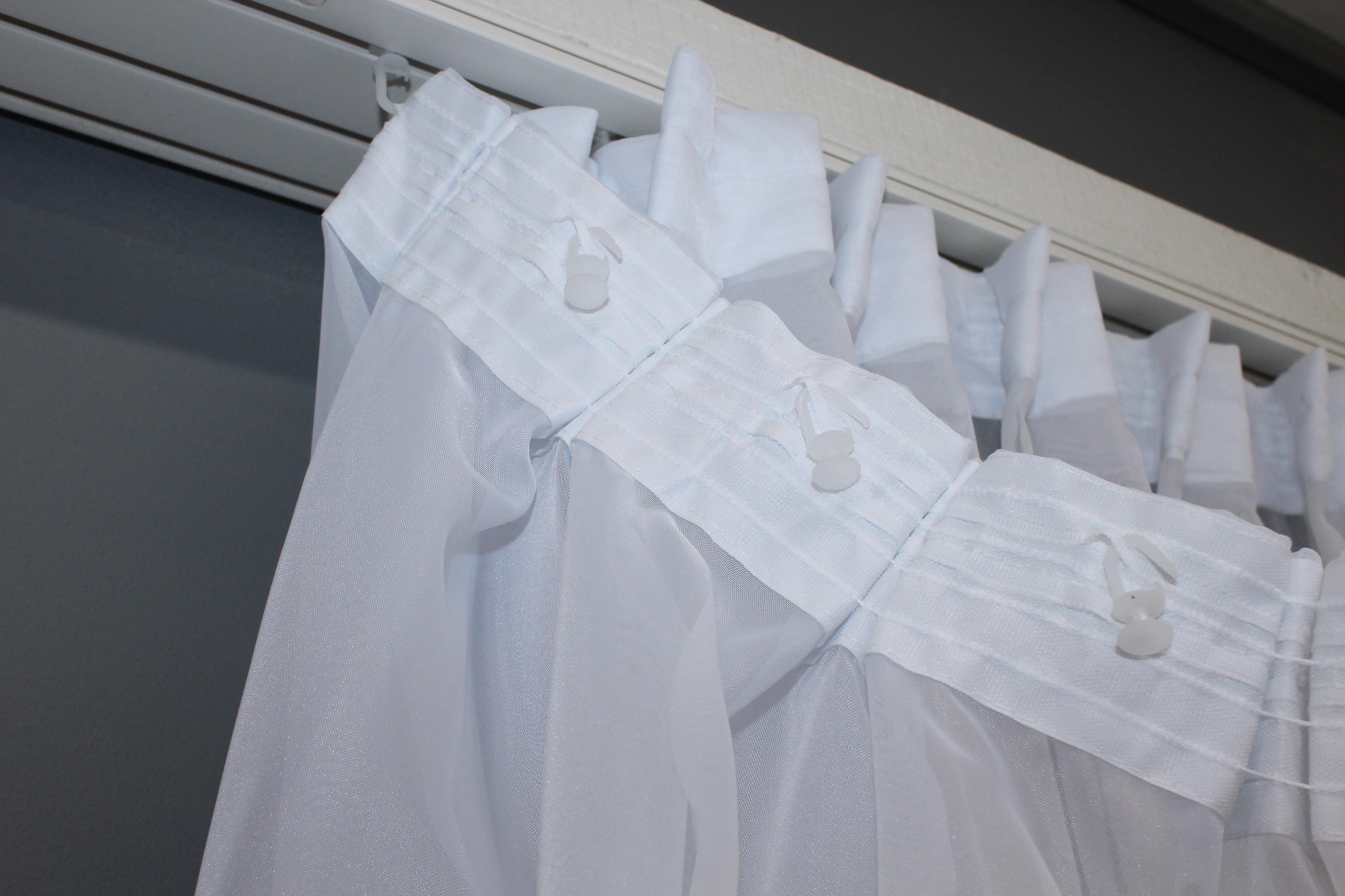 Тюль с тесьмой бантовой VR-Textil н101 шифон однотонный 500х270 см Белый (44-022) - фото 9 Тюль с тесьмой бантовой VR-Textil н101 шифон однотонный 500х270 см Белый (44-022) - фото 9