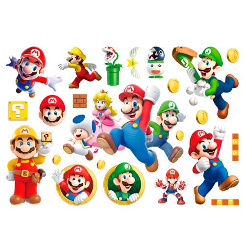 Детские татуировки Mario Tattoo Set (3701-4)