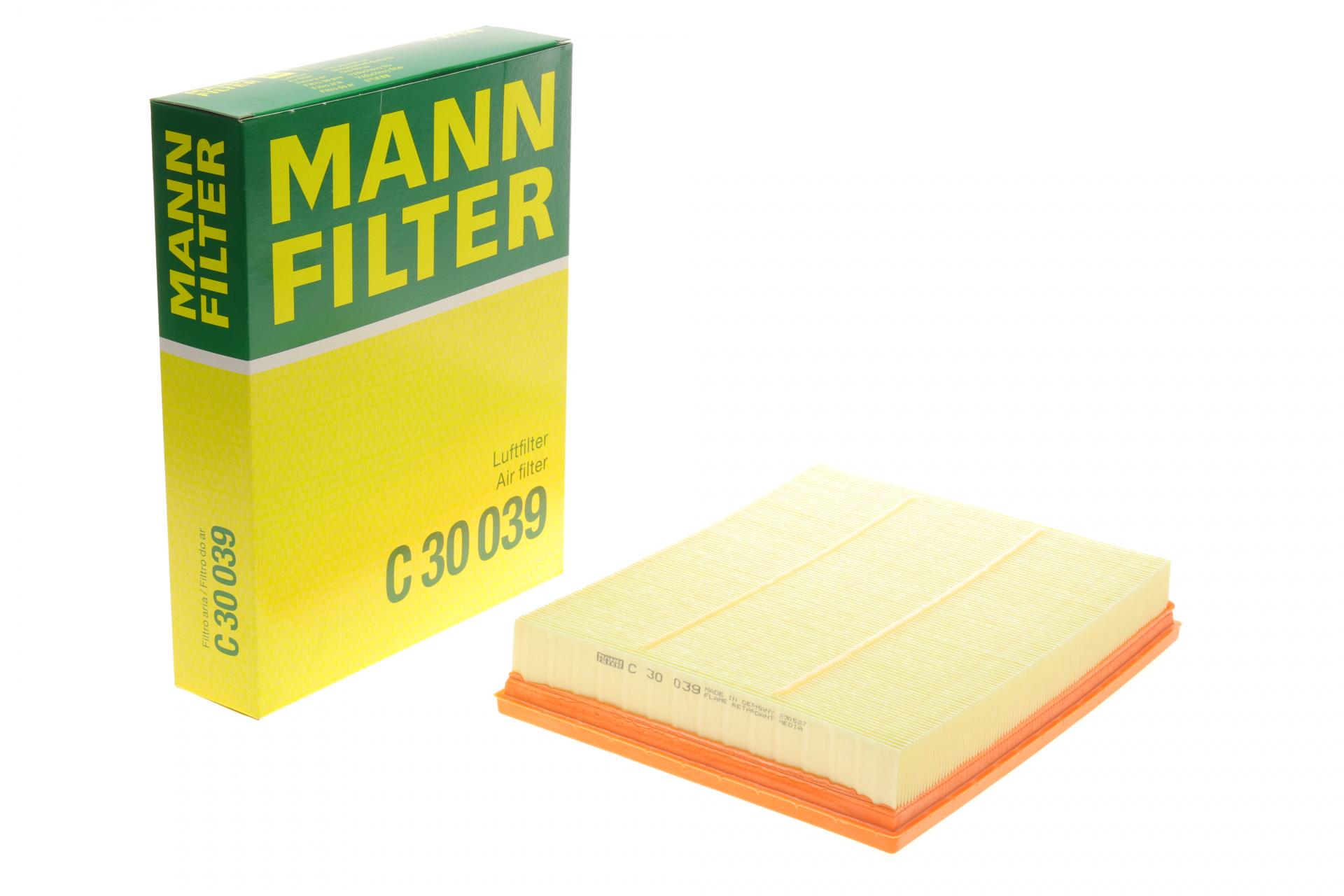 Фильтр воздушный Mann-Filter для Ford Ranger 2,0 EcoBlue/TDCi EcoBlue 18- (C 30 039)