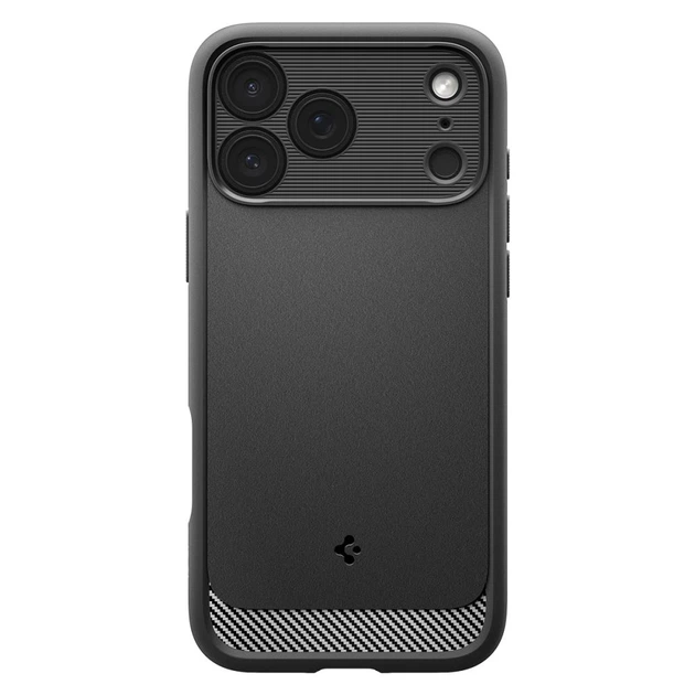 Чехол защитный Spigen Rugged Armor MagFit для Apple iPhone 17 Pro с поддержкой MagSafe Black