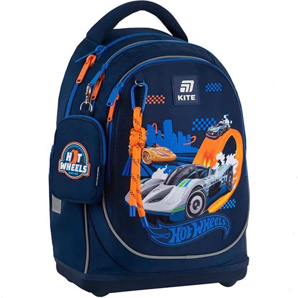 Школьный набор KITE Hot Wheels рюкзак/пенал/сумка для обуви (SET_HW25-724S)
