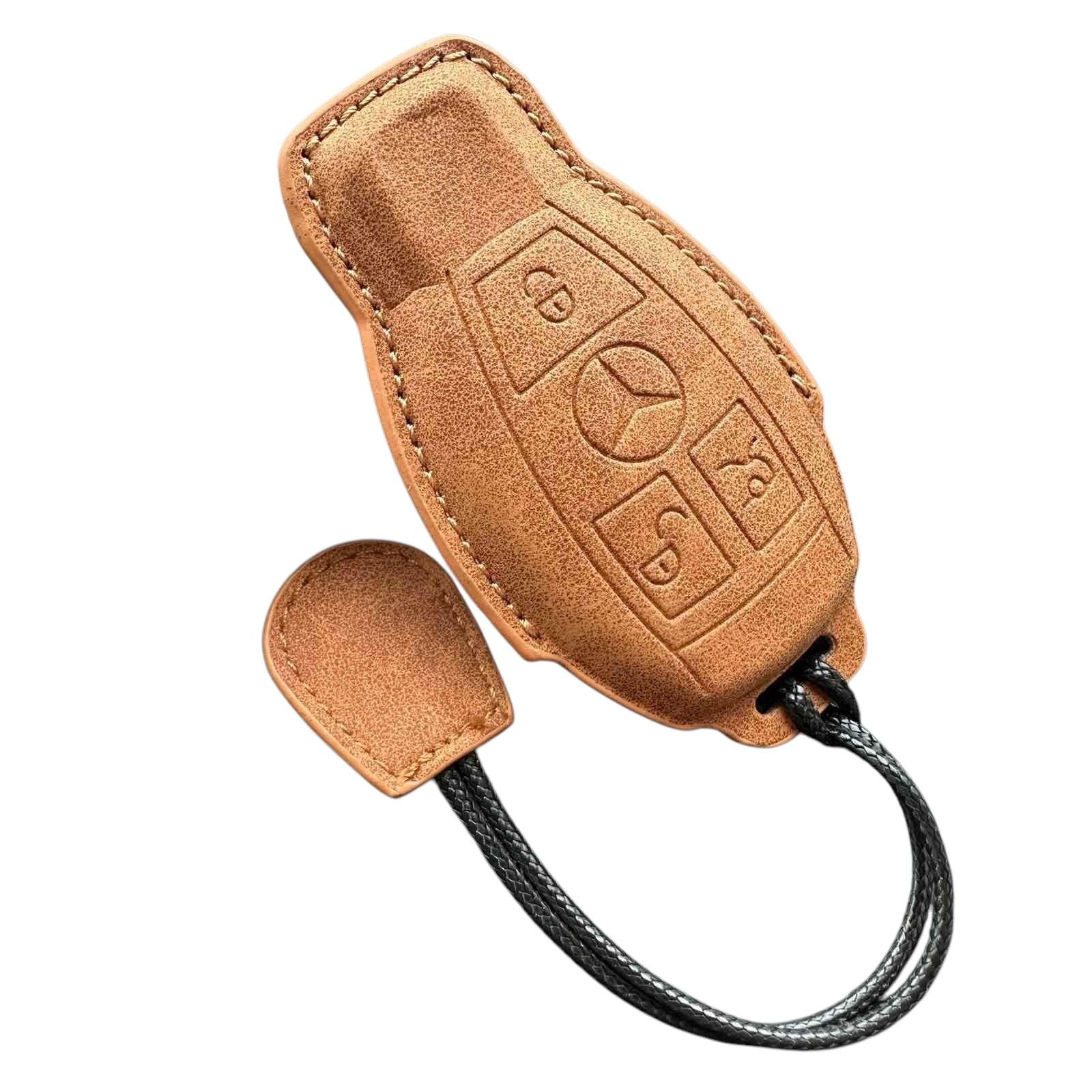 Чохол шкіряний для ключа Mercedes (mr2mfbsmart)