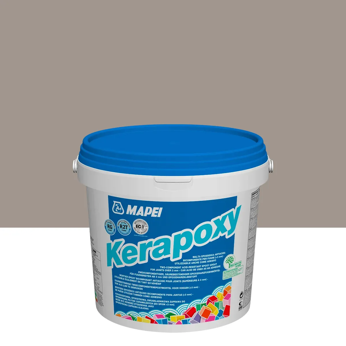 Фуга эпоксидная для швов Mapei KERAPOXY №112 Серый (4511202ST)