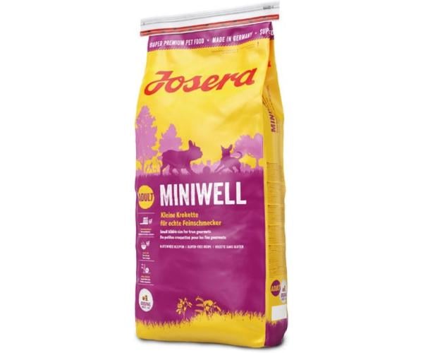 Корм сухой для взрослых собак Josera Miniwell с птицей 900 г