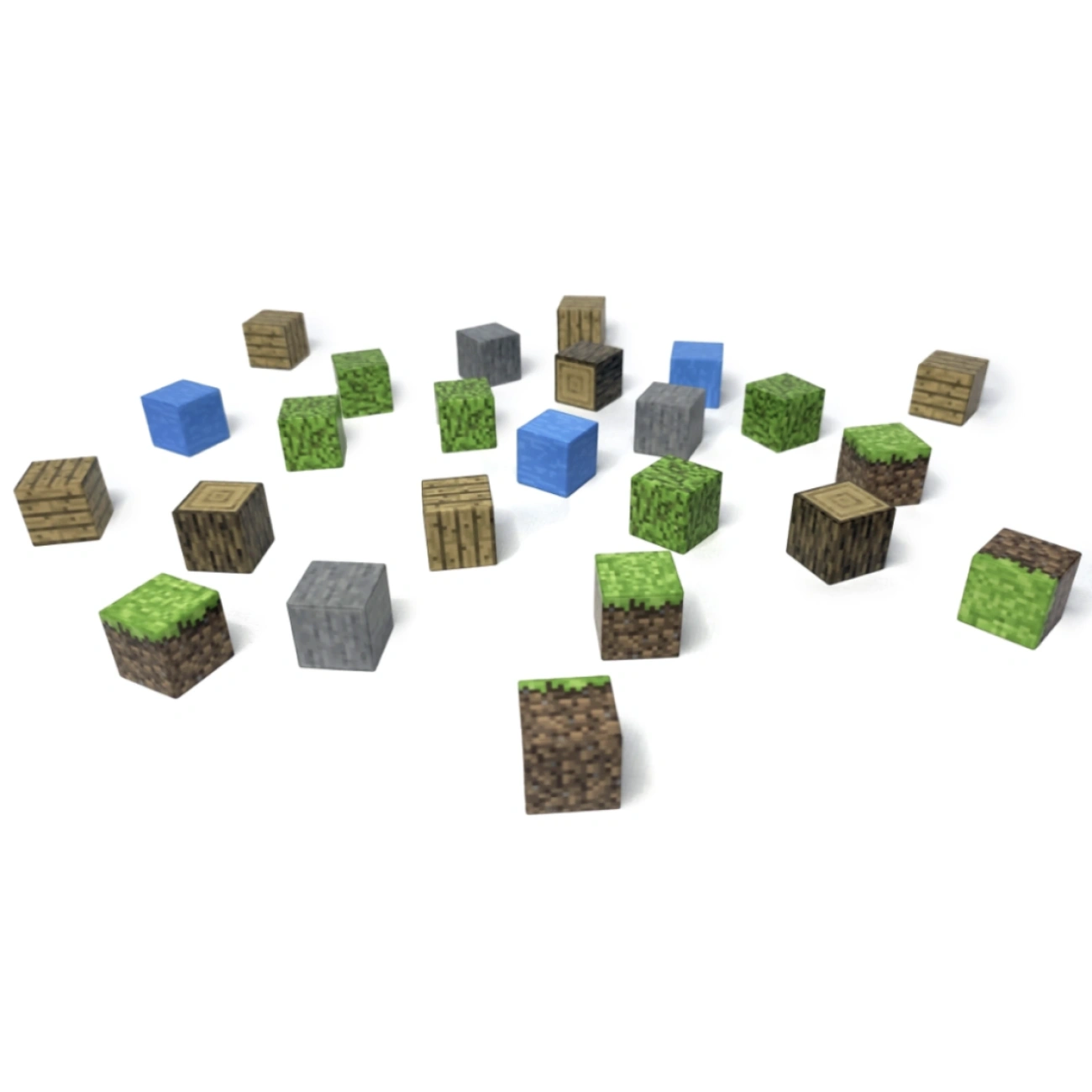 Конструктор магнітний Кубічний Світ Minecraft 100 блоків (25906058)