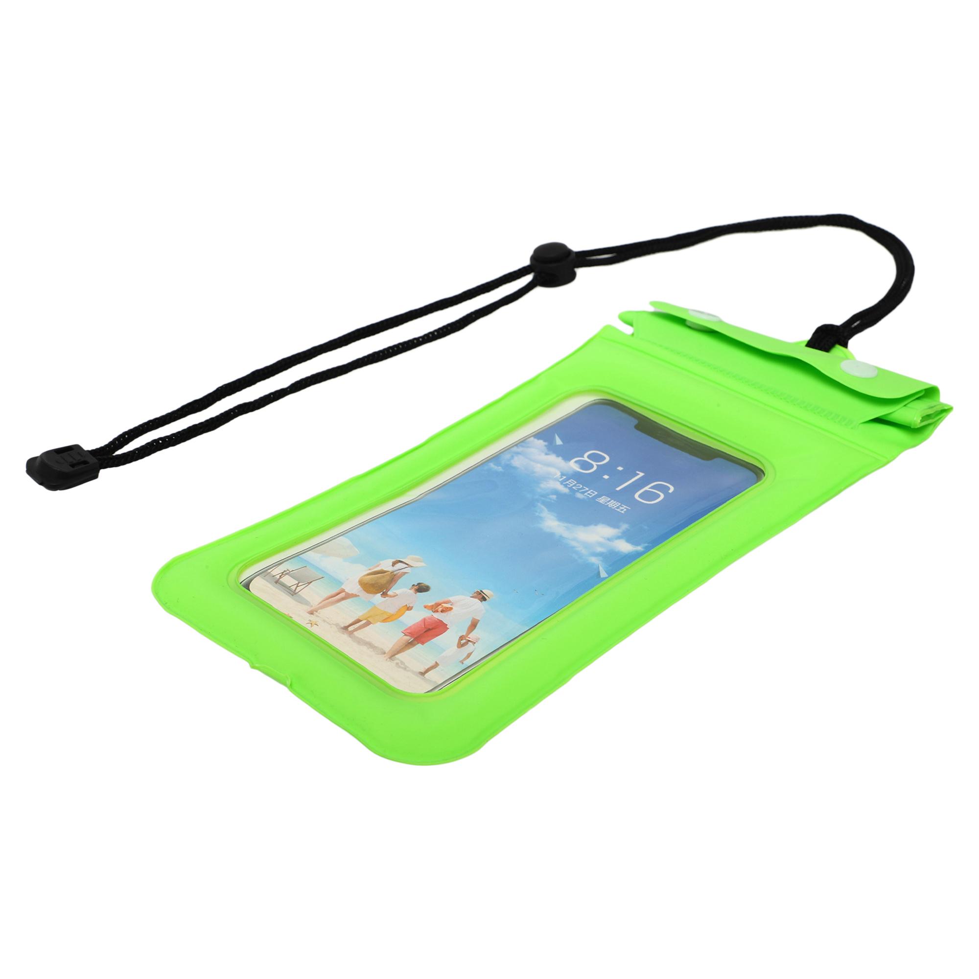 Чохол-гаманець на шию водонепроникний SP-Sport F3828 (PVC, на шию, внутрішні розміри-17x9см, салатовий) - фото 11 Чохол-гаманець на шию водонепроникний SP-Sport F3828 (PVC, на шию, внутрішні розміри-17x9см, салатовий) - фото 11