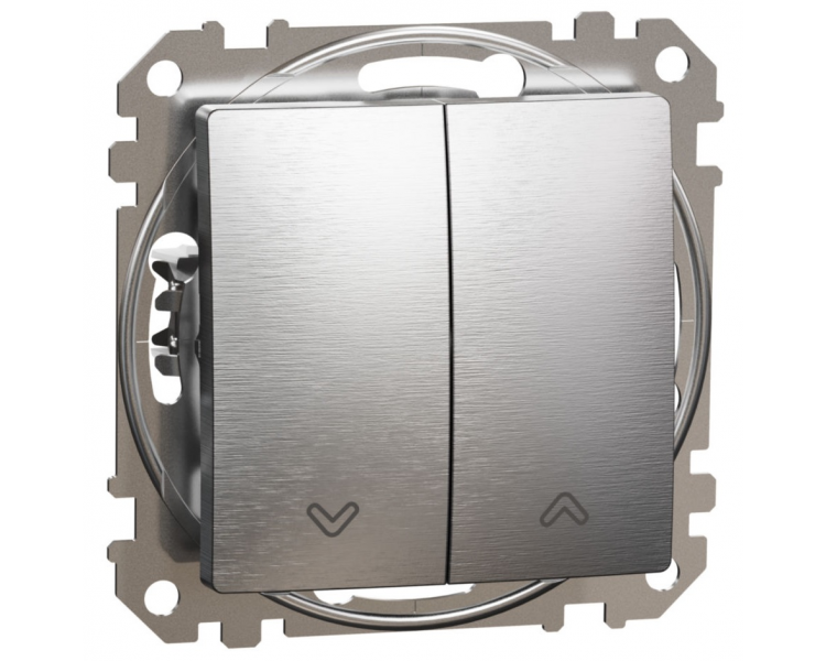 Выключатель Schneider Electric Sedna Design&Element для жалюзи ABS-UV Алюминиевый (SDD170104) Выключатель Schneider Electric Sedna Design&Element для жалюзи ABS-UV Алюминиевый (SDD170104)