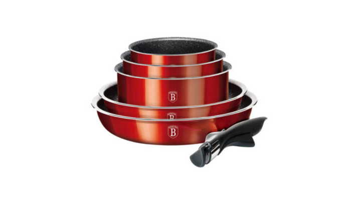 Набір посуду Berlinger Haus Metallic Line BURGUNDY Edition 12 предметів (BH-1674) - фото 6 Набір посуду Berlinger Haus Metallic Line BURGUNDY Edition 12 предметів (BH-1674) - фото 6