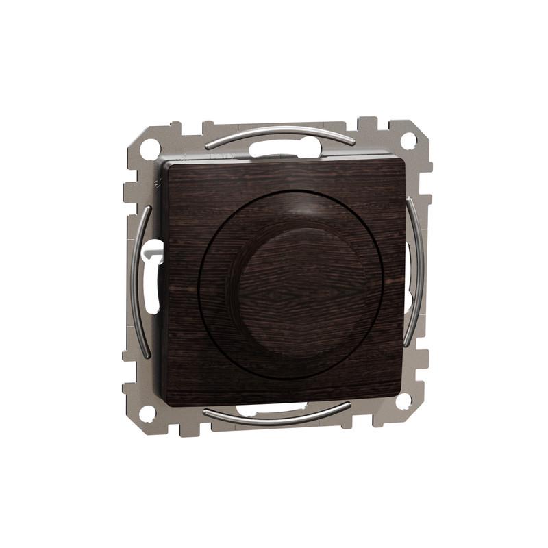 Светорегулятор Schneider Electric Sedna Design&Element PC LED поворотный Венге (SDD181502)