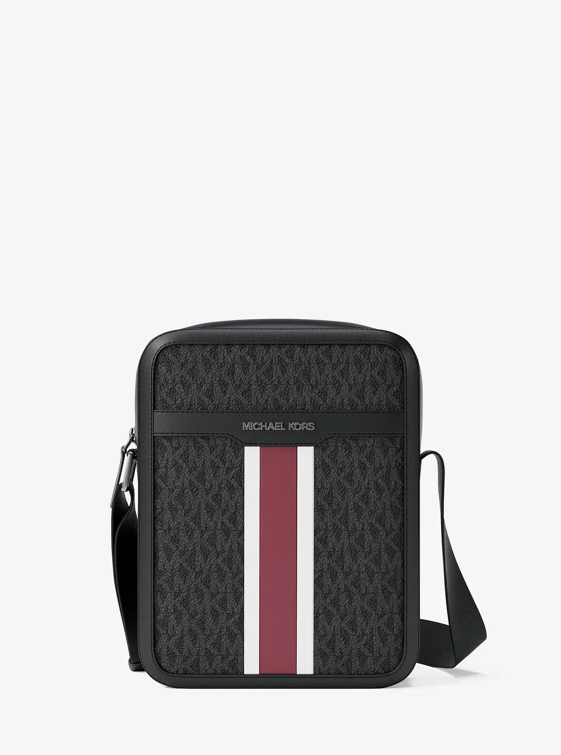 Чоловіча сумка Michael Kors Cooper Striped Signature Logo Flight Bag (37F5LCOL6B)
