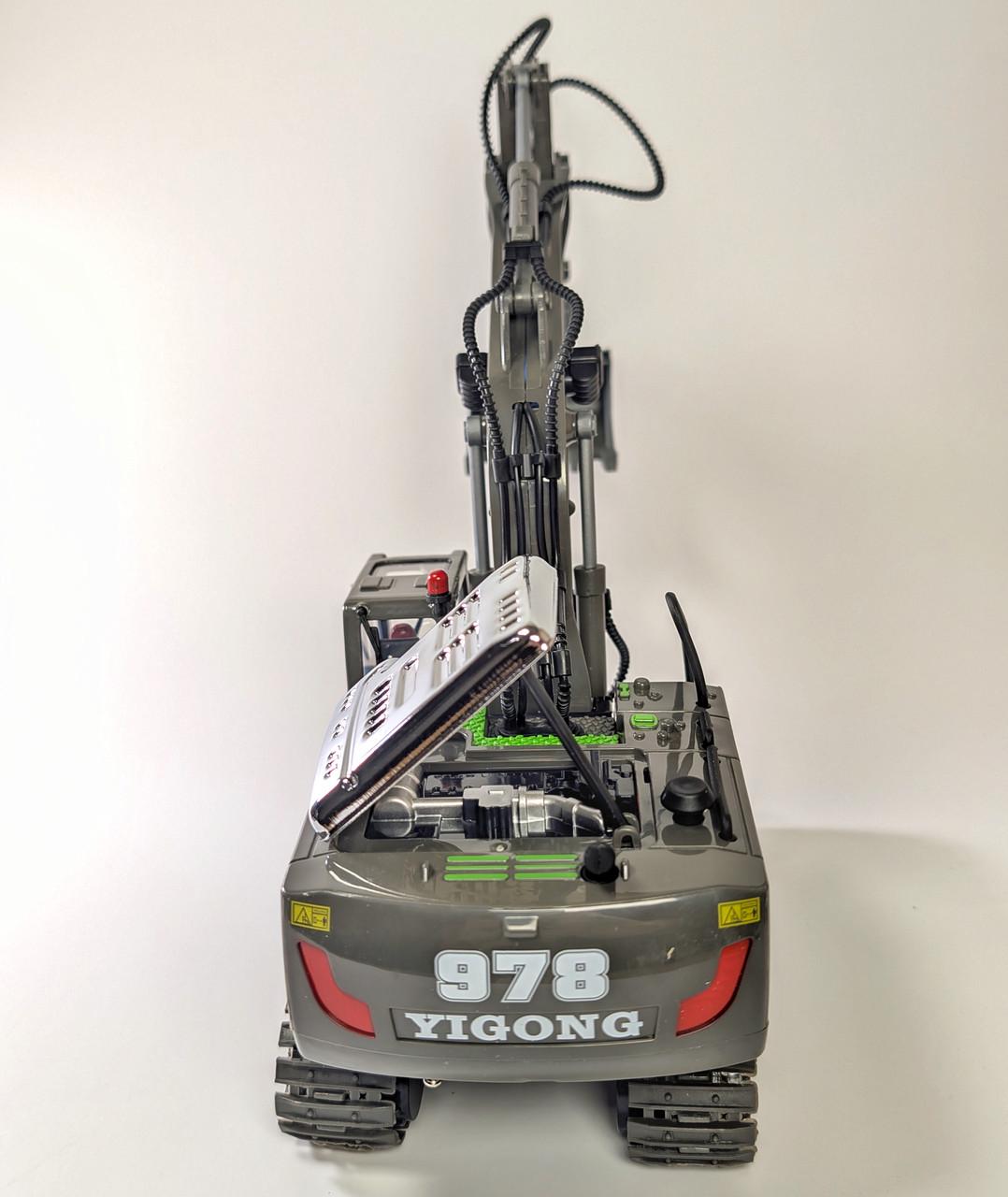 Екскаватор на радіокеруванні Yigong Чорний - фото 4 Екскаватор на радіокеруванні Yigong Чорний - фото 4