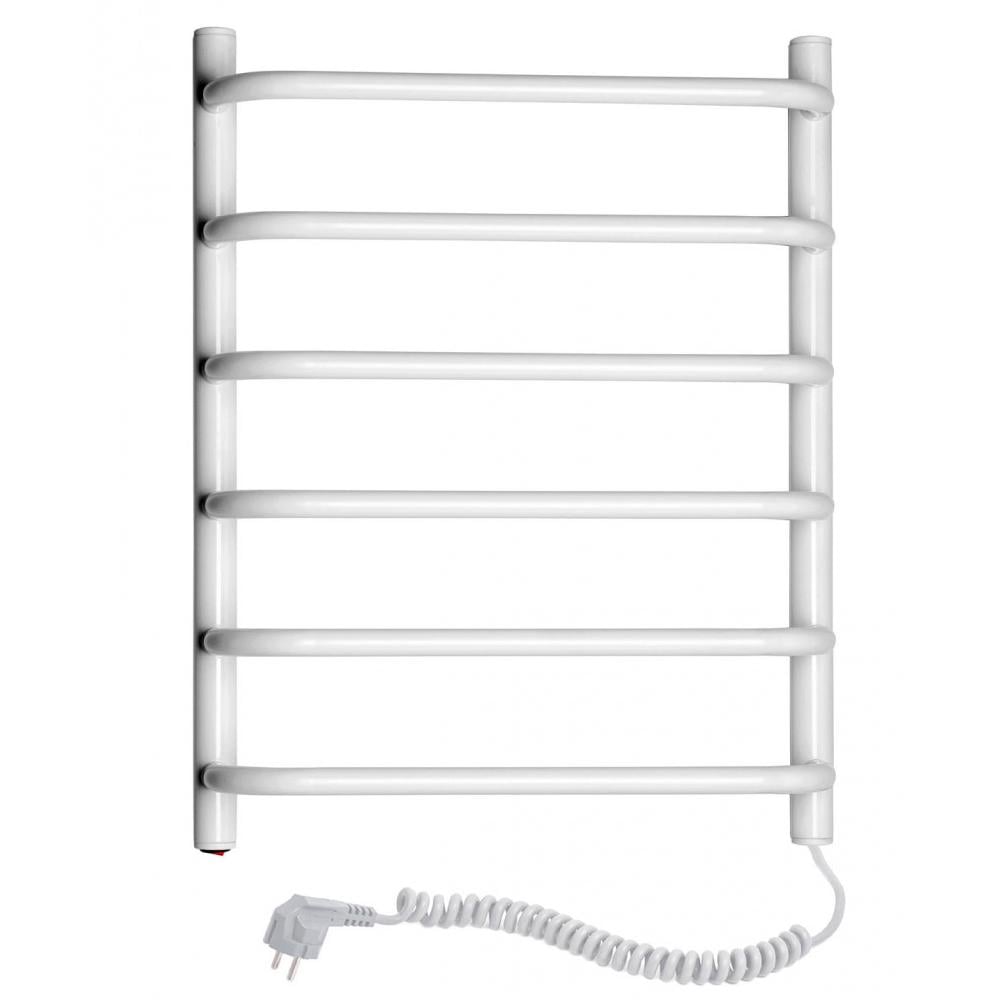 Полотенцесушитель электрический SANTAN Лестница Симфония правосторонняя 480х600 мм Белый (111945)