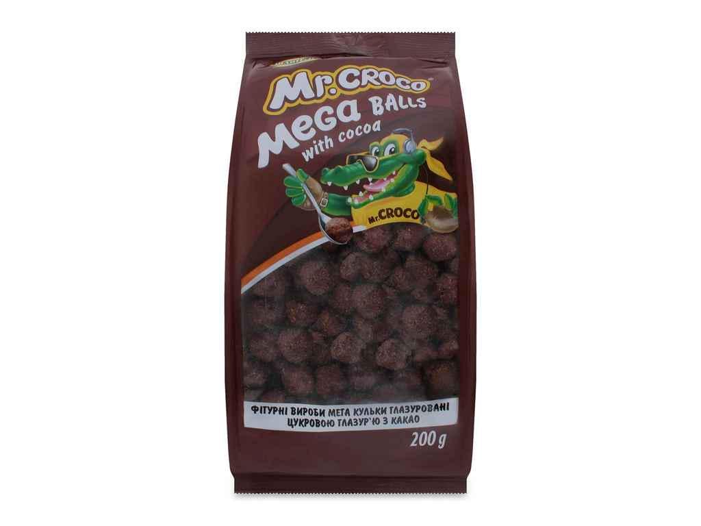 Кульки Золоте Зерно Mr Croco MEGA з какао 200 г (865718)