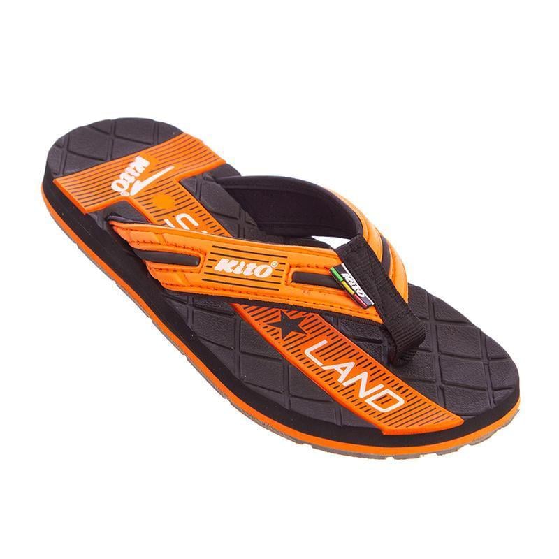Вьетнамки для мальчиков Kito EC4211 р. 31 Черно-оранжевый (06508409)