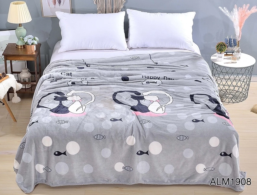 Плед велсофт TAG Tekstil ALM1908 200x220 см (1772) - фото 3 Плед велсофт TAG Tekstil ALM1908 200x220 см (1772) - фото 3