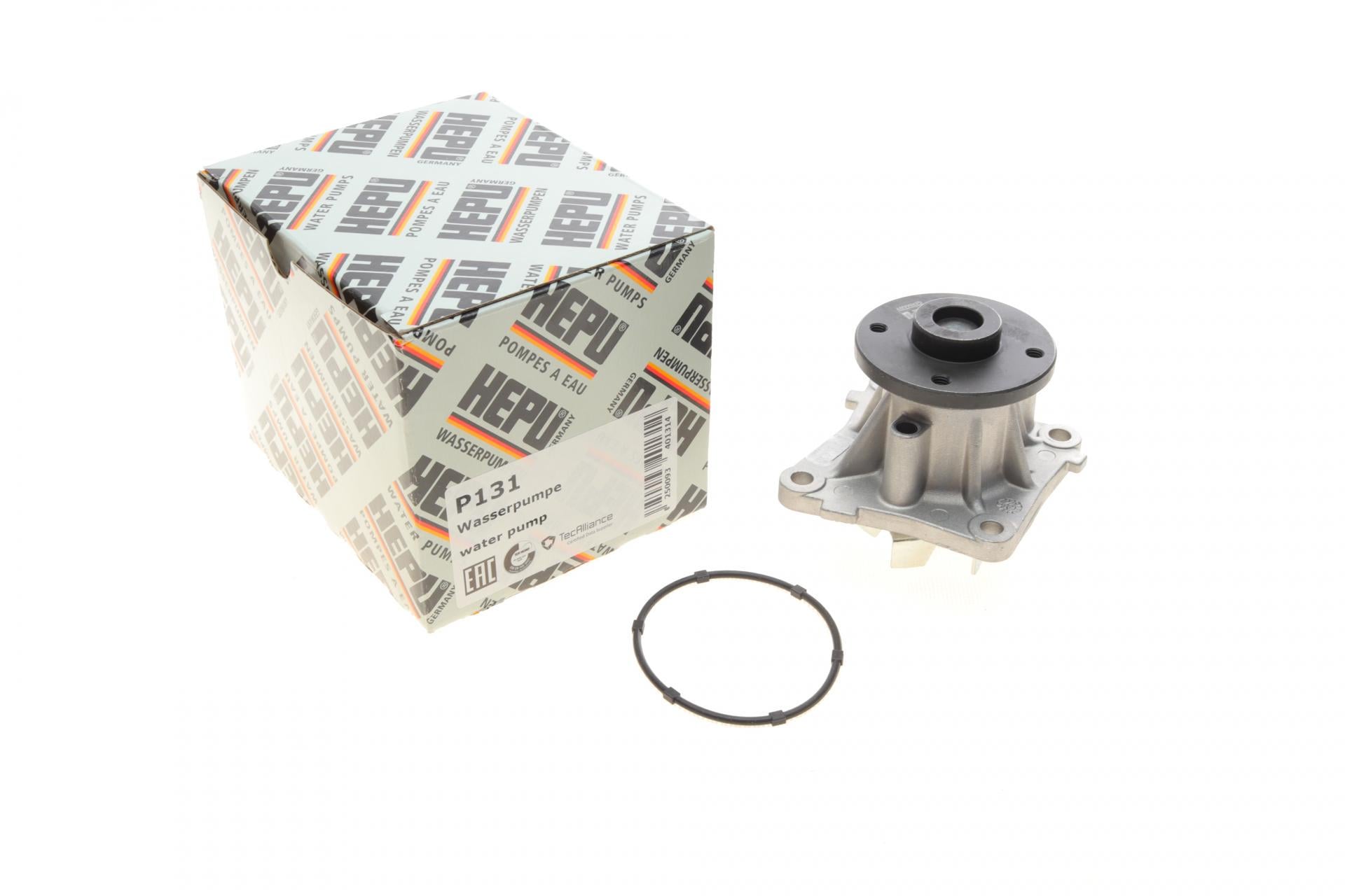 Насос воды Hepu Mitsubishi Colt 1.1/1.3/1.5 04-12/Lancer VIII 1.5-1.6 08-/Citroen C4 1.6 12- P131 (25588397)