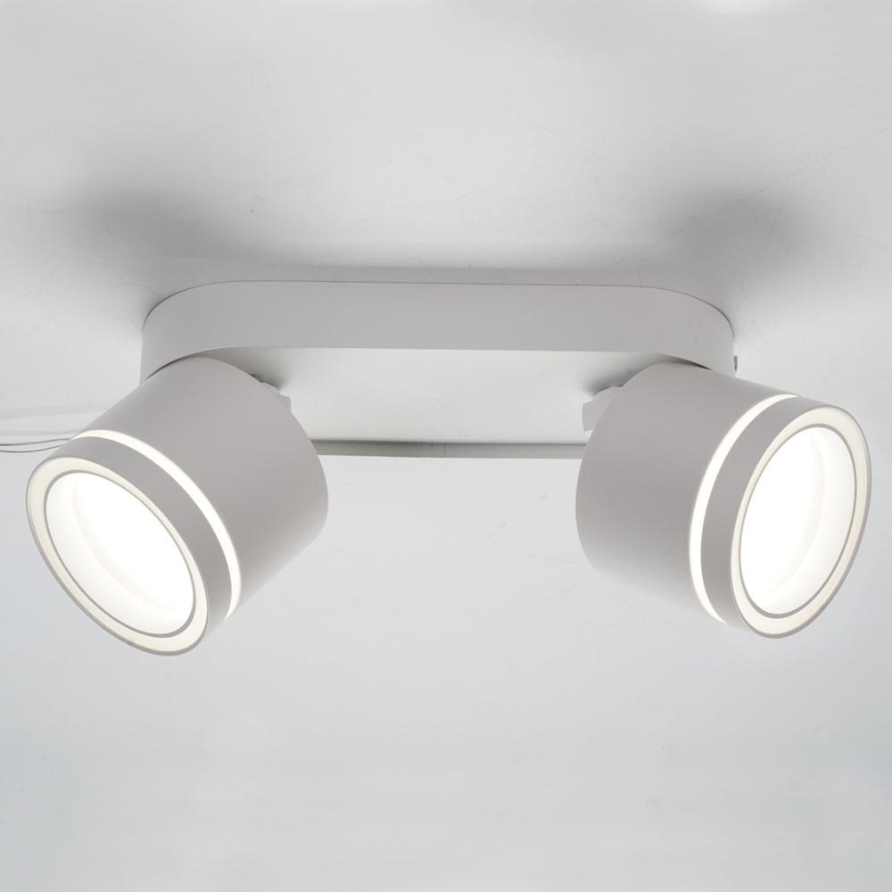 Светильник накладной поворотный Ardero ML418-2 под лампу Белый - фото 6 Светильник накладной поворотный Ardero ML418-2 под лампу Белый - фото 6