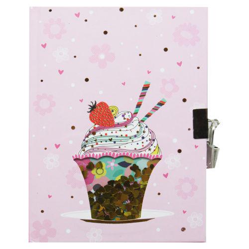 Блокнот на замочке Молочный коктейль (177062)