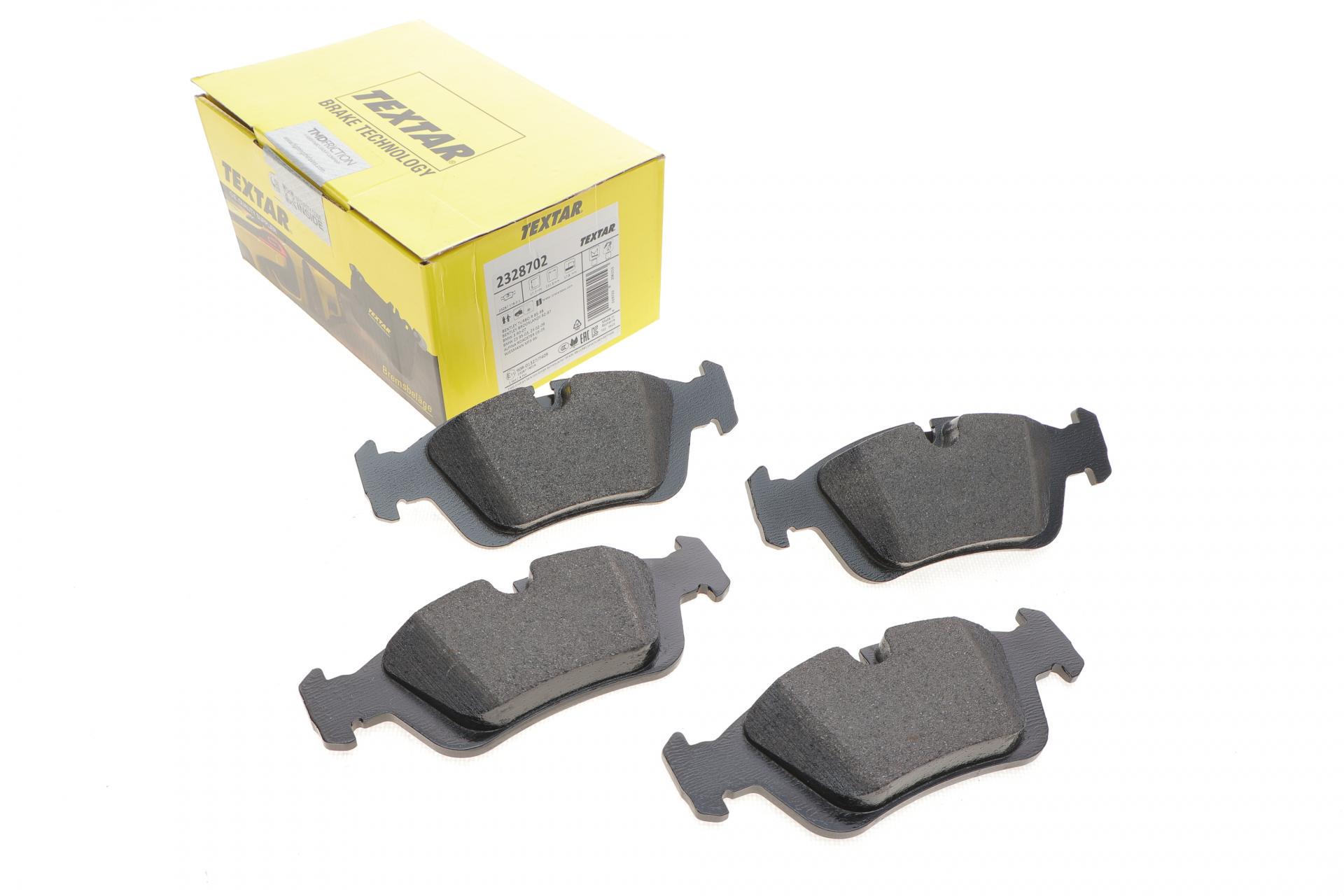 Тормозные колодки передние TEXTAR для BMW 3 E36/E46 90- Teves Q+ (2328702)