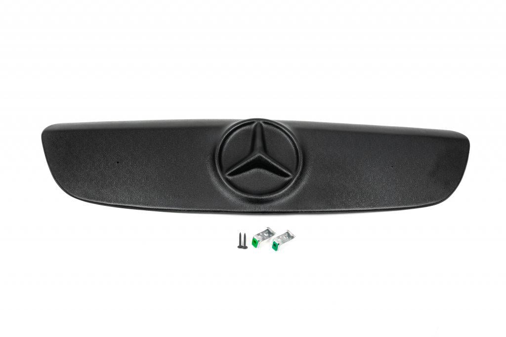 Зимняя накладка на решетку Матовая Digital Designs для Mercedes Viano 2004-2014 гг. abs-пластик Черный