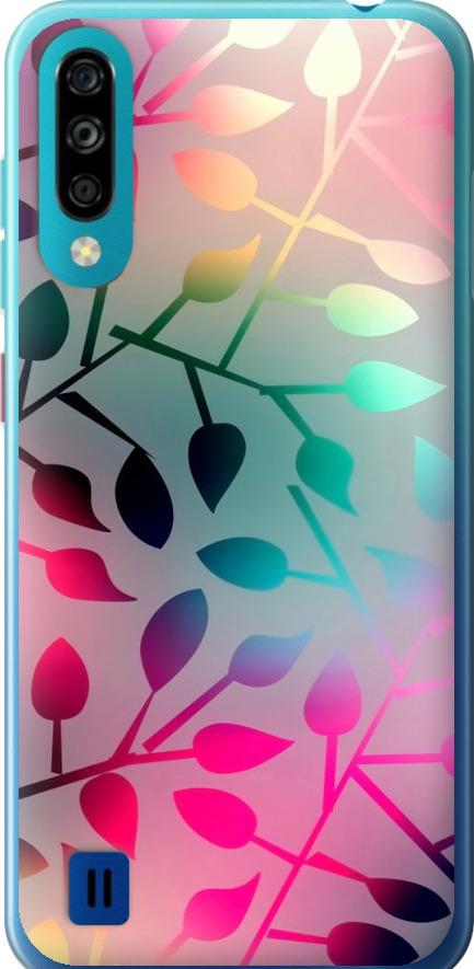 Чехол на ZTE Blade A7 2020 Листья (2235u-2108-42517)