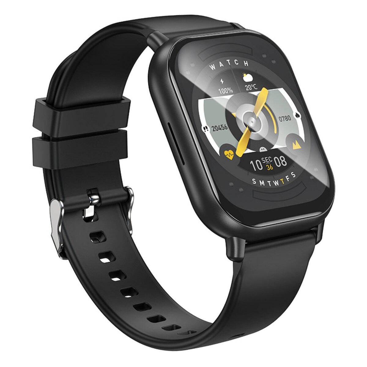 Смарт-годинник Borofone BD11 Smart Sport Watch Call Version 2,01" BT5.0 220 mAh Black (6941991119132) Смарт-годинник Borofone BD11 Smart Sport Watch Call Version 2,01" BT5.0 220 mAh Black (6941991119132)