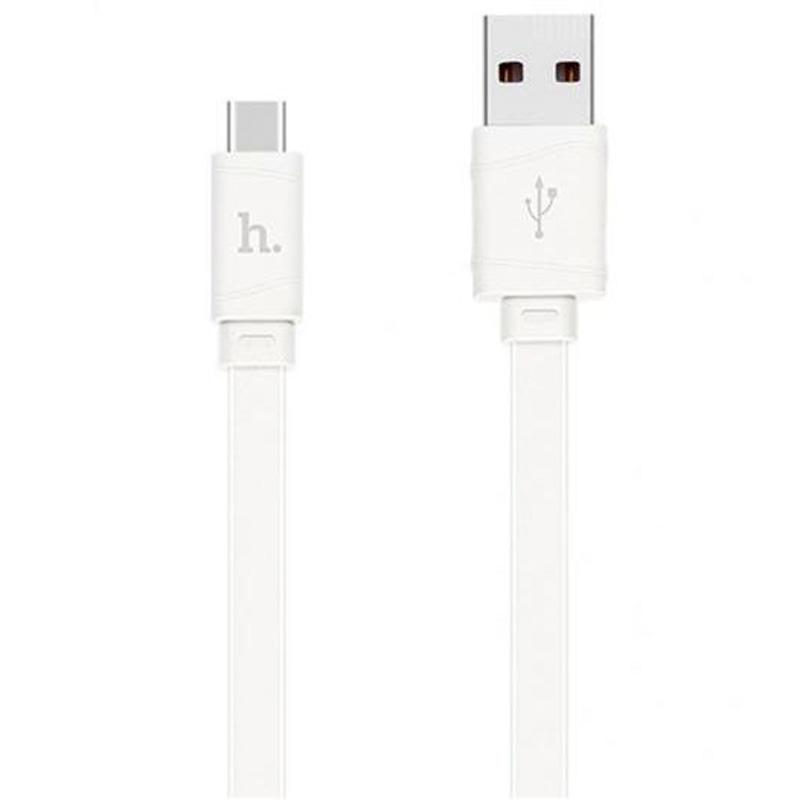 Дата кабель Hoco X5 Bamboo USB to Type-C 100 см Белый (708751)