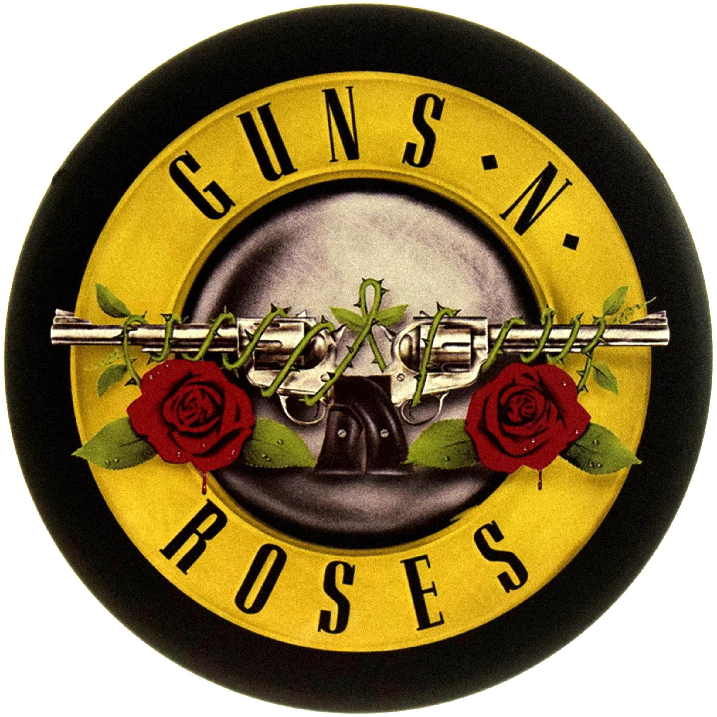 Табличка металева Guns N’ Roses 30 см (ms-104637)