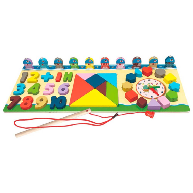 Игрушка деревянная Центр розвивающий MD1603 Монтессори-Стайл (2546298242)