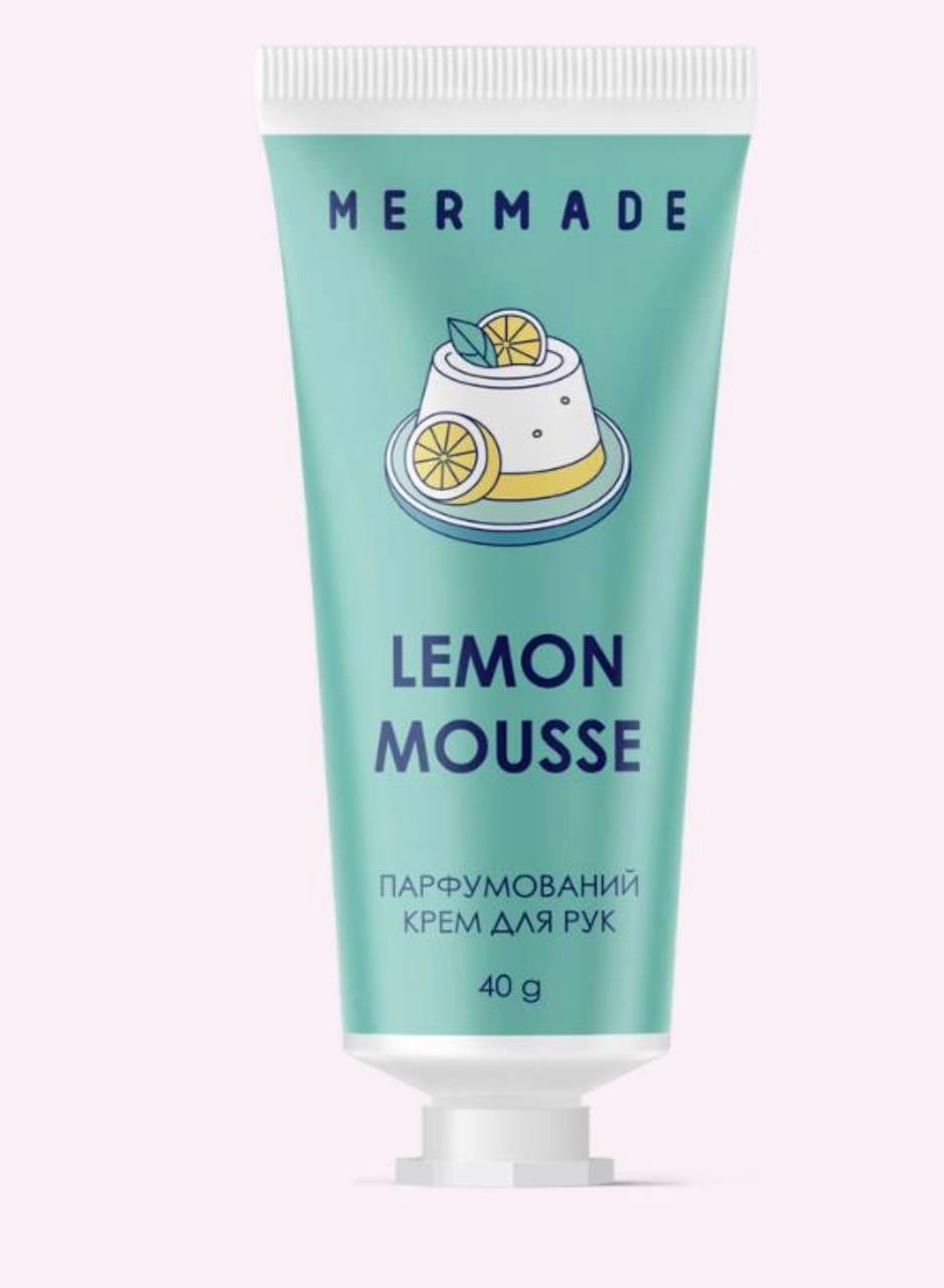 Крем для рук парфумований Mermade Lemon Mousse 40 г (м00993)