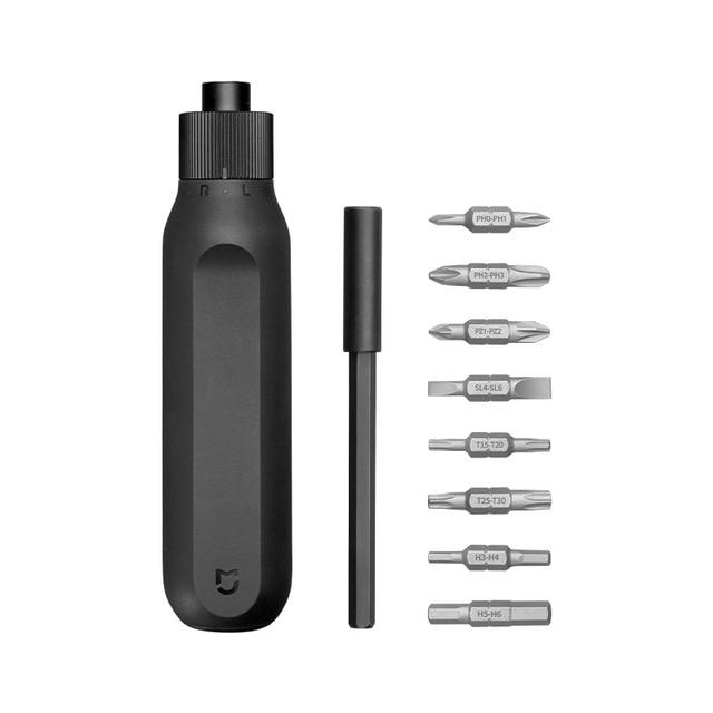 Отвертка с трещеткой и набором бит MiJia Ratchet Screwdriver MJJLLSD002QW Black (48477) - фото 4