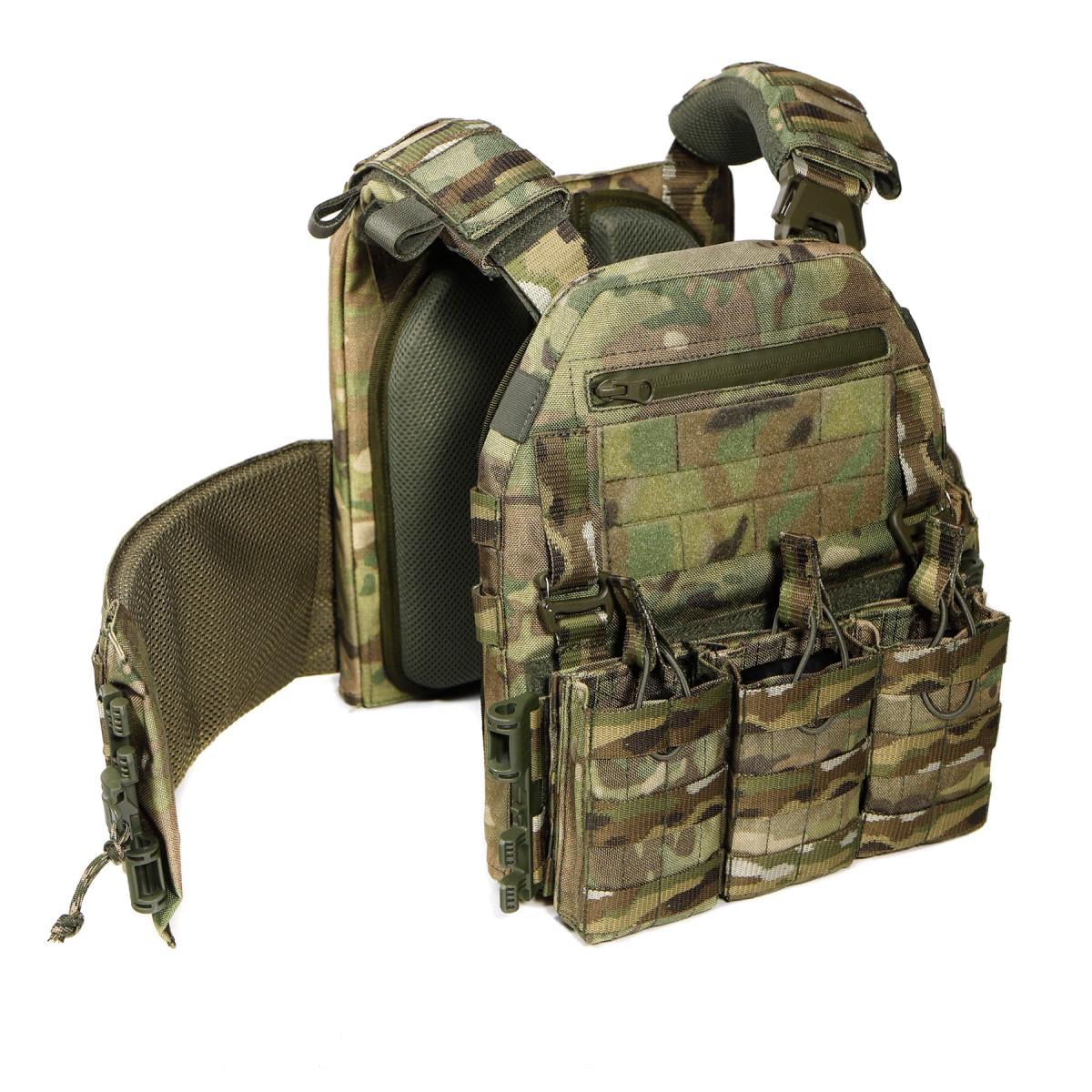 Плитоноска МІЦЬ с функцией быстрого сброса PLATE CARRIER Мультикам (1665499011) - фото 6