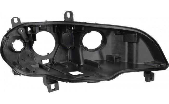Корпус фары AMS BMW X5 E70 Xenon 2006-2010 дорестайлинг (правый)