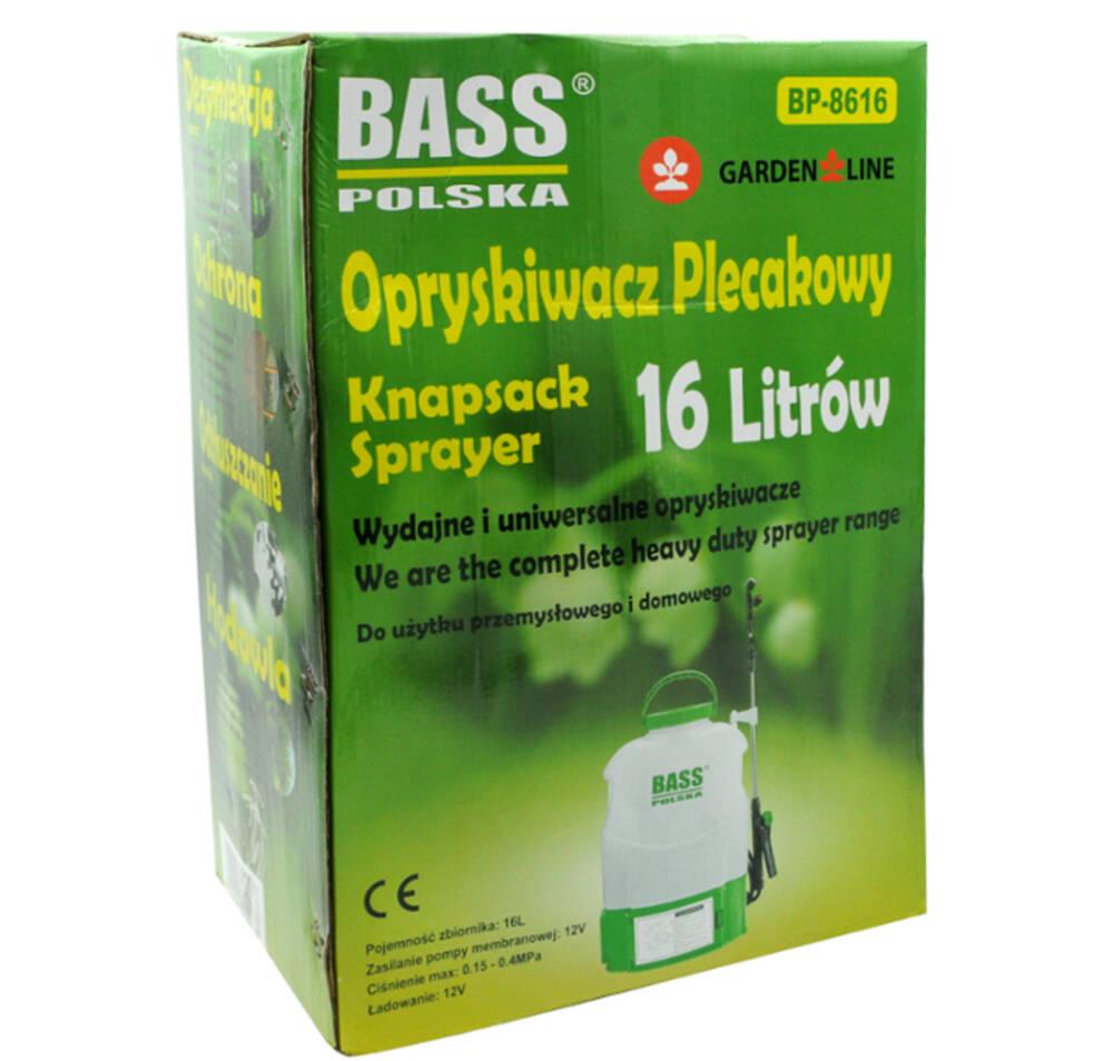 Опрыскиватель ранцевый Bass Polska 8616 аккумуляторный 16 л - фото 5