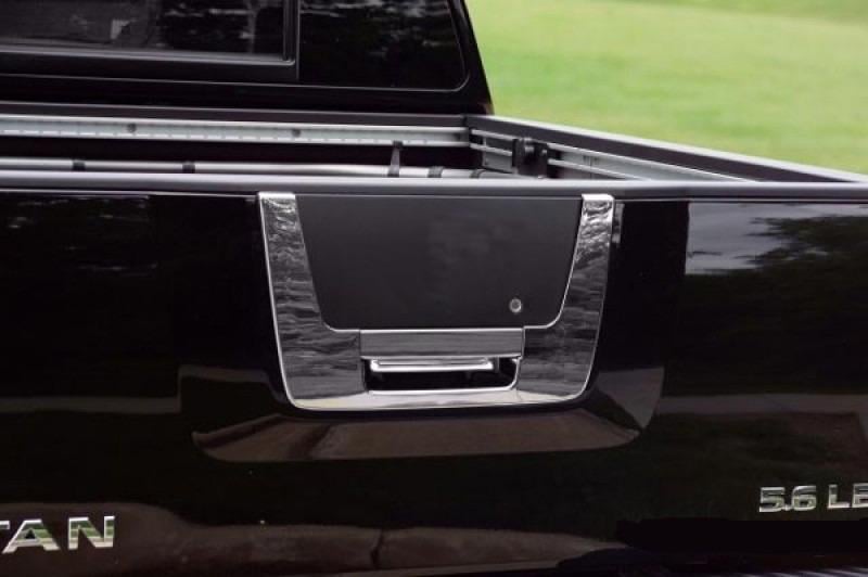 Хром накладка на багажник Carmos для Nissan Titan 2004-2011 гг. нержавеющая сталь Хром