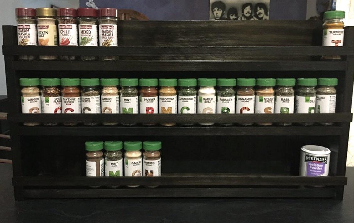 Органайзер для специй из дерева Цицибели Венге (СПЦ-005312)