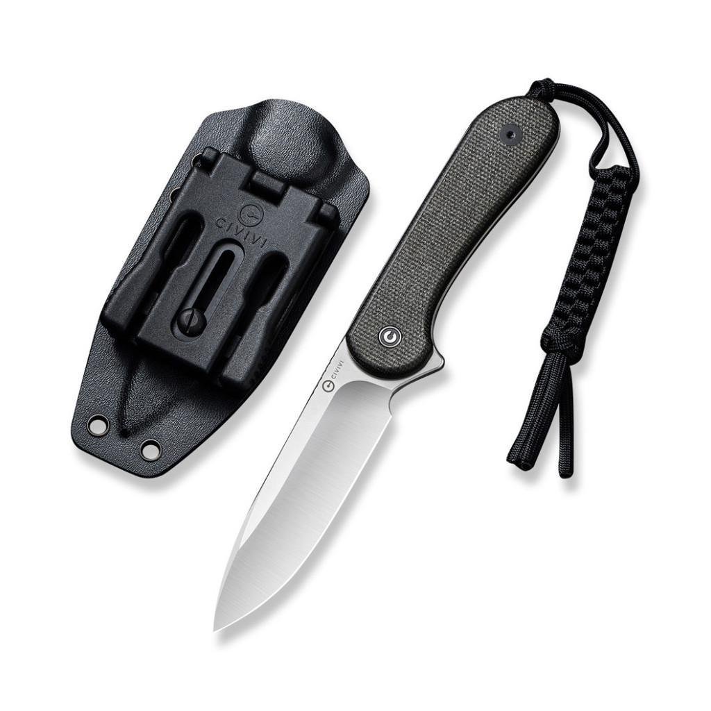 Ніж Civivi Fixed Blade Elementum Satin Blade Micarta (m341588)