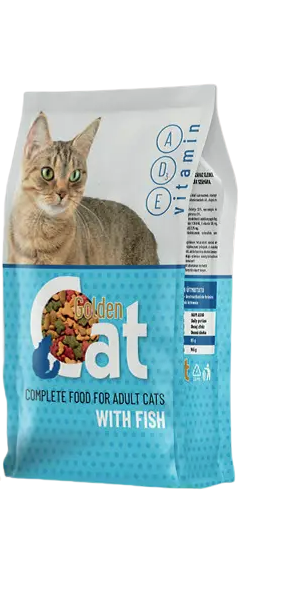 Корм сухий для котів Golden Cat зі смаком риби 1 кг