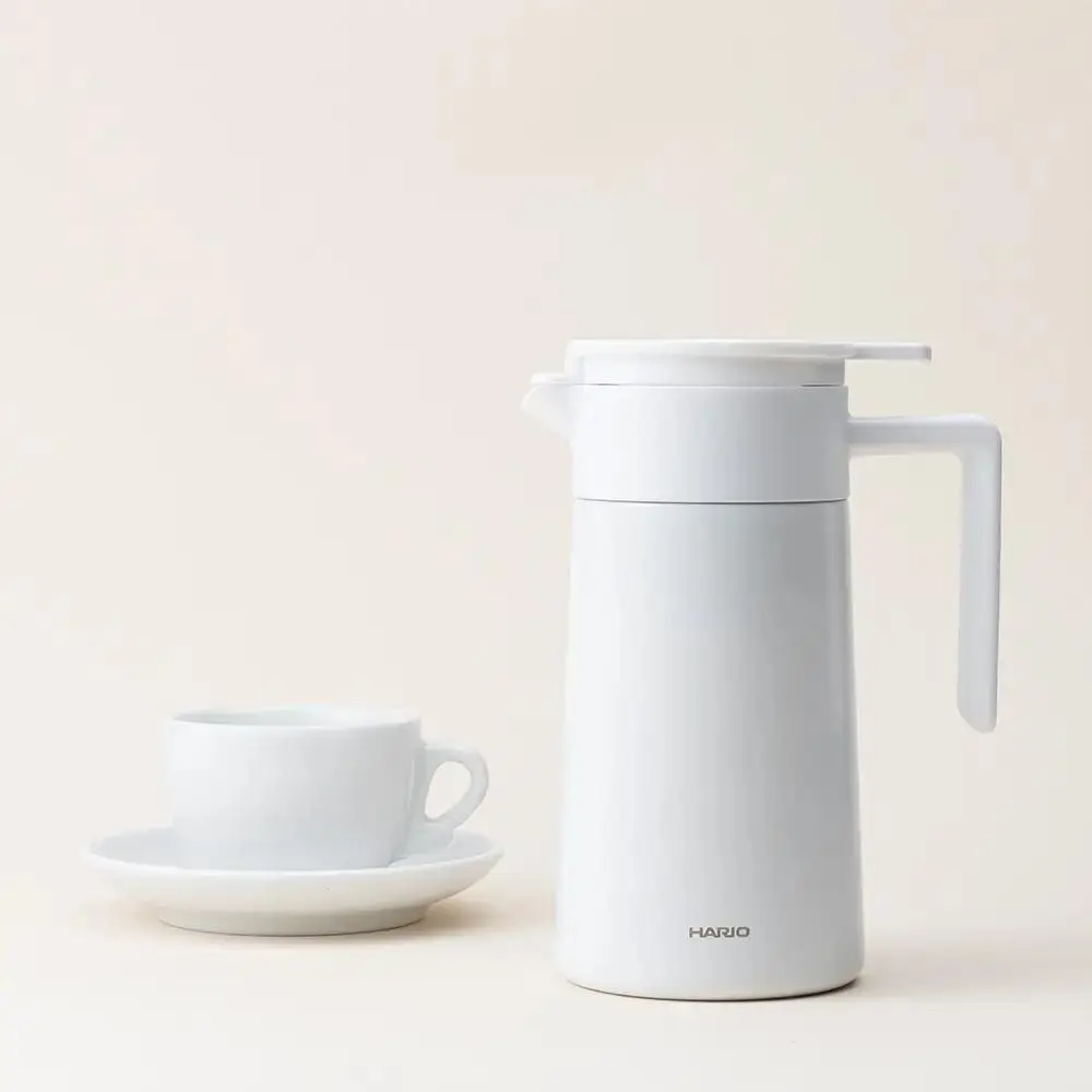 Термо-сервер для профессиональной заварки кофе Hario 800 мл Белый (CHP-800-W) - фото 3