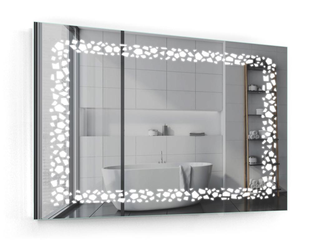 Зеркало Smart Mirror Caserta SK c LED подсветкой сенсорное 120х100 см - фото 8