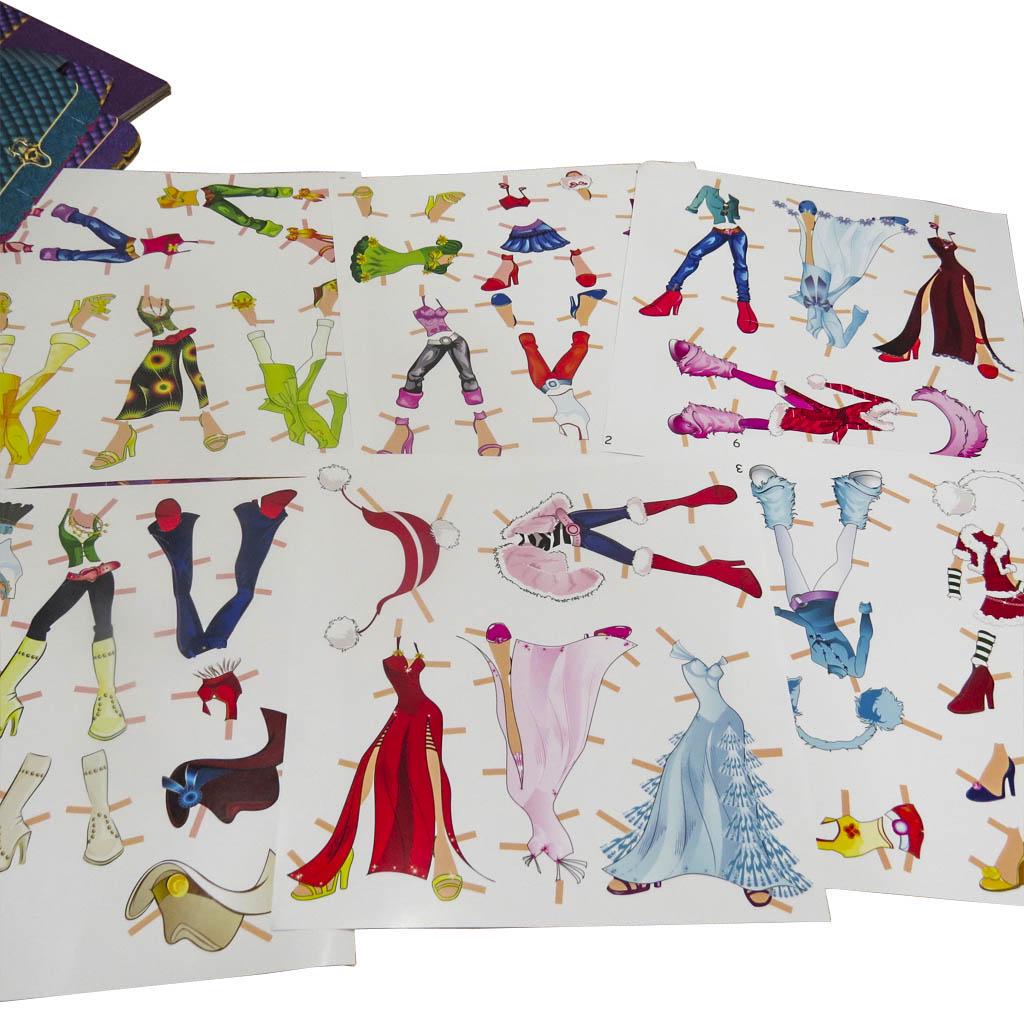 Настольная игра ARTOS GAMES Модница Разноцветный (SR-113-N-458) - фото 4 Настольная игра ARTOS GAMES Модница Разноцветный (SR-113-N-458) - фото 4